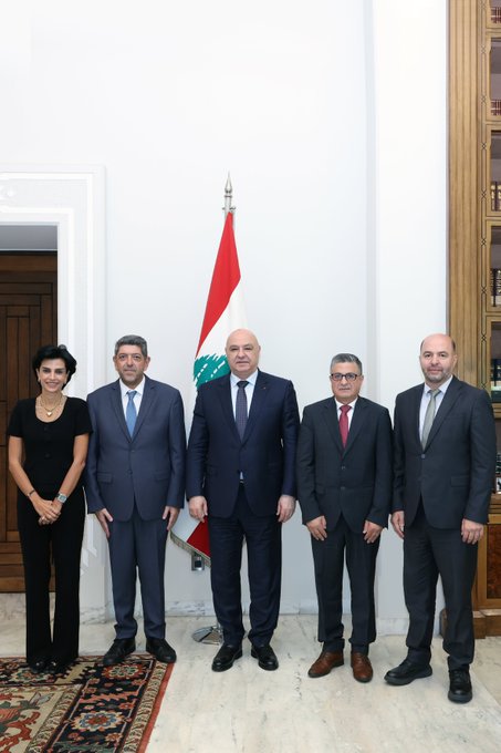 عون يستقبل وفدًا من مجلس إدارة كهرباء لبنان... واصلاح القطاع على طاولة البحث