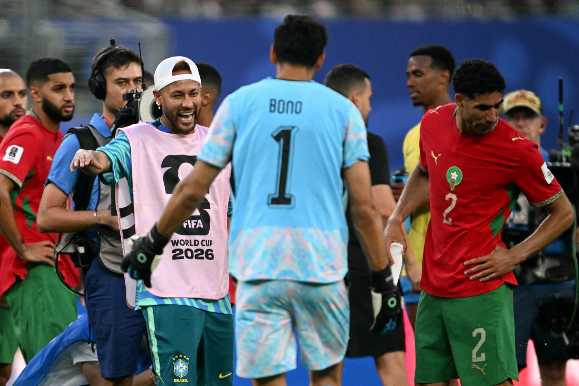 البرازيل تعادل المغرب في أولى مبارايتها