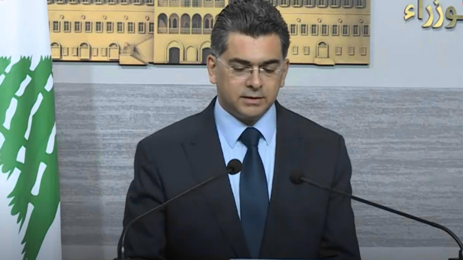 مرقص: مجلس الوزراء اقر بعض البنود الإدارية التي كانت عالقة بسبب الحرب