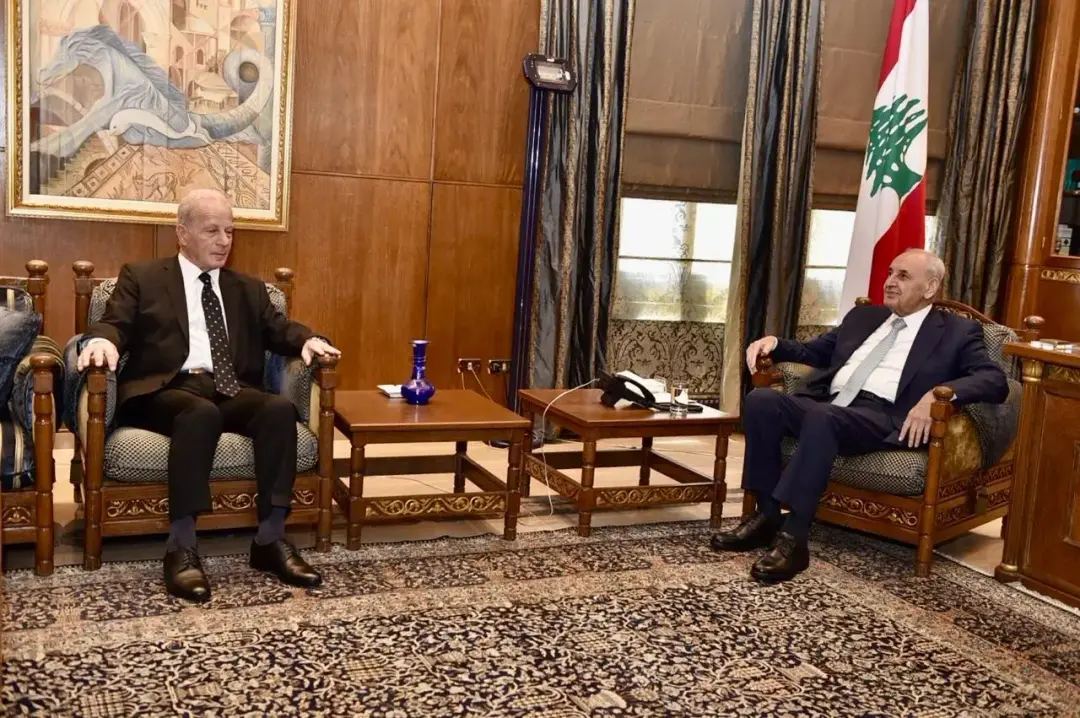 "بري يبحث مع السفير الأميركي في عين التينة تطورات لبنان والمنطقة
