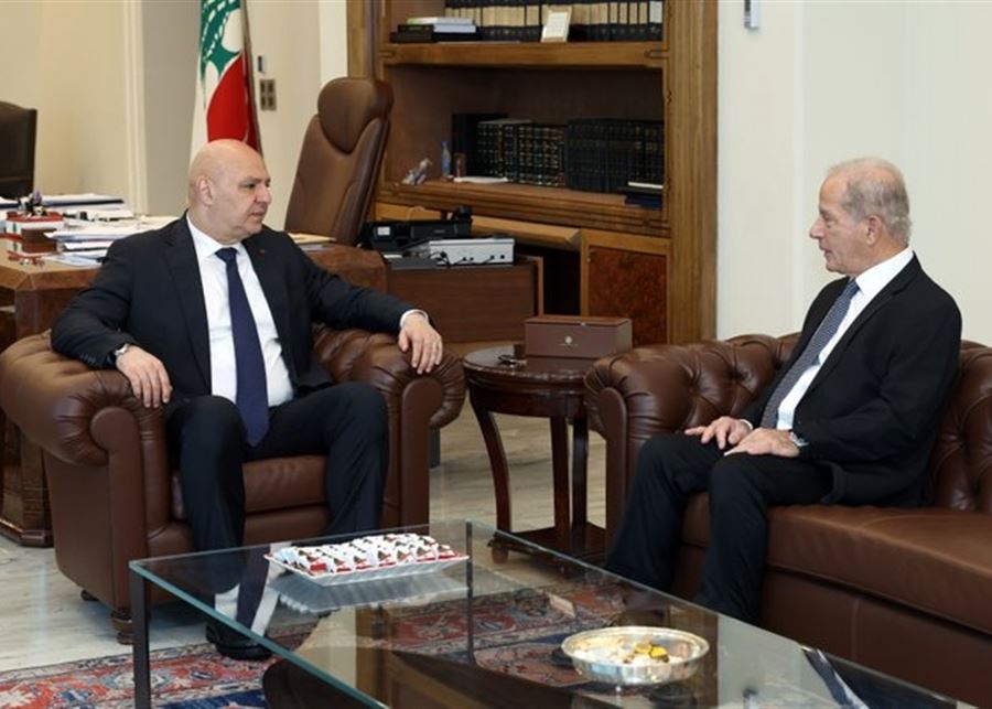 من بعبدا... عيسى:  المفاوضات دخلت مرحلة متقدمة
