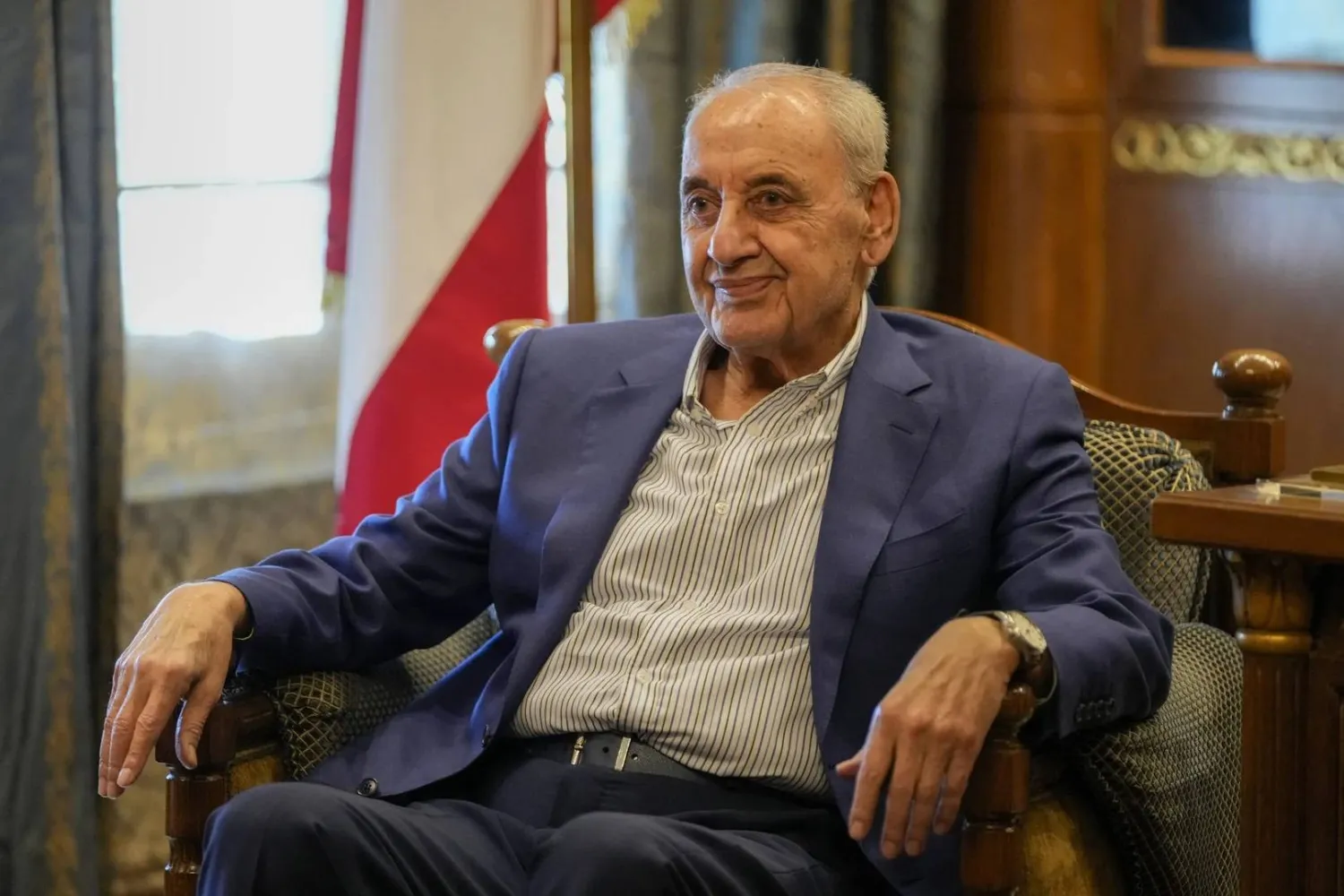 After the Israeli bombings yesterday... Berri: We must not remain silent