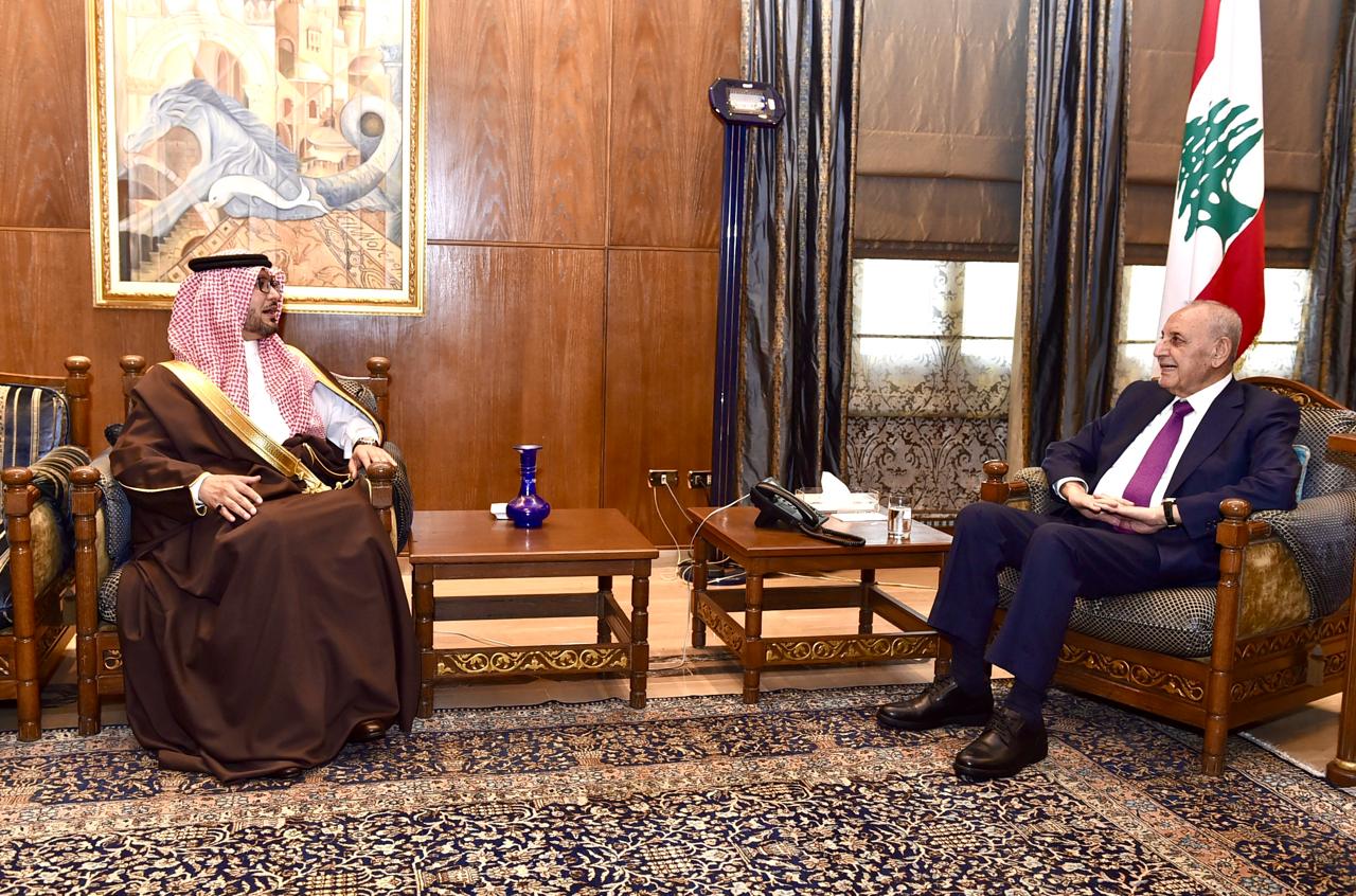 السفير البخاري في عين التينة... والعلاقات الثنائية بين لبنان والمملكة العربية السعودية على الطاولة