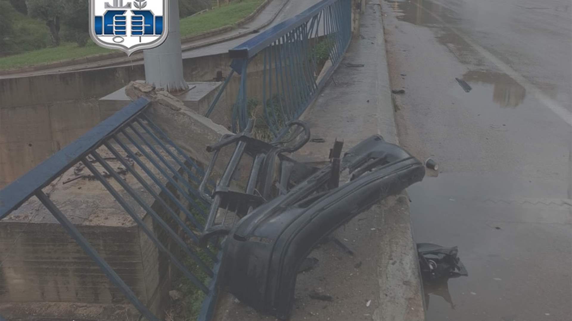 قوى الأمن: توخي الحذر على المسلك الغربي لجسر الكازينو باتّجاه بيروت