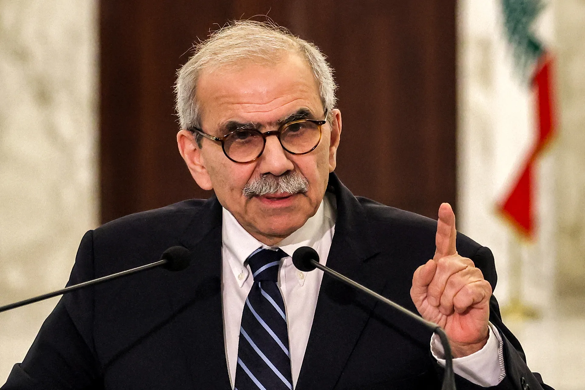 نواف سلام: الإطار يهدف إلى انسحاب إسرائيل واستعادة السيادة وعودة اللبنانيين