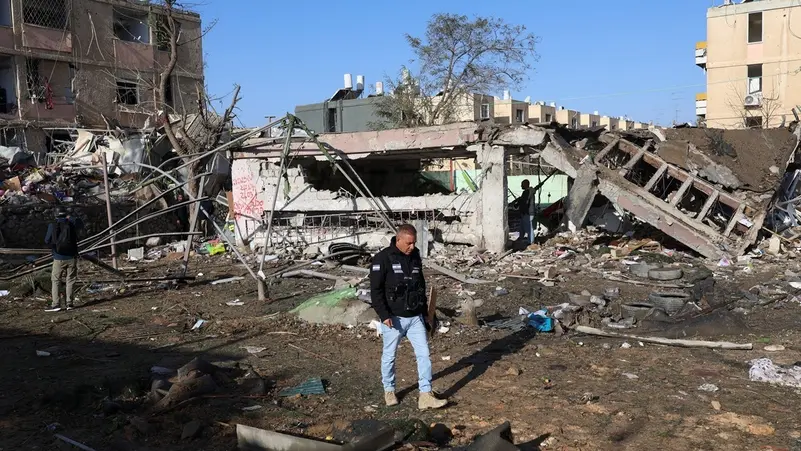 هجوم صاروخي إيراني... وأضرار في بئر السبع