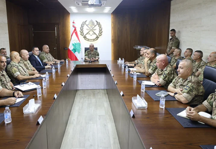 Lebanese Army: The Pentagon delegation is committed to national principles
