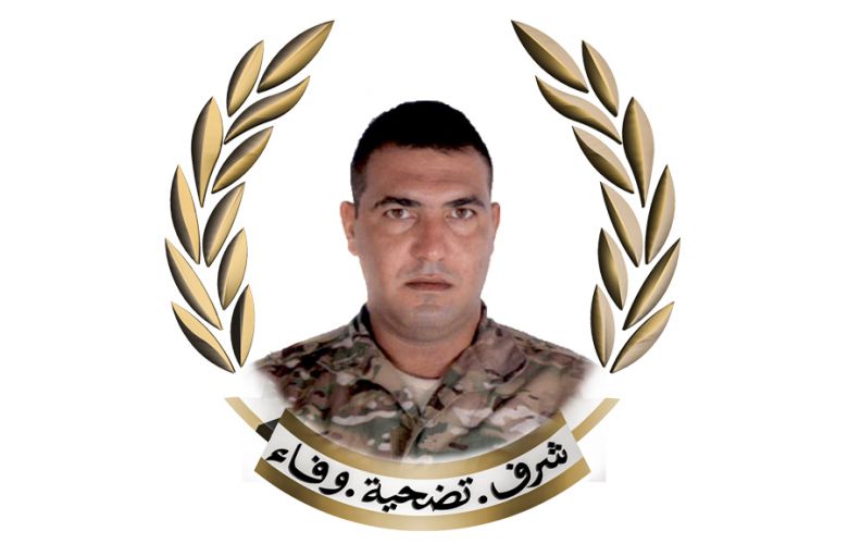 استشهد بغارة إسرائيلية.... الجيش ينعى العريف سمير العبد